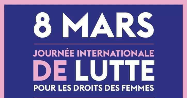 08 mars : journée de lutte pour les droits des femmes
