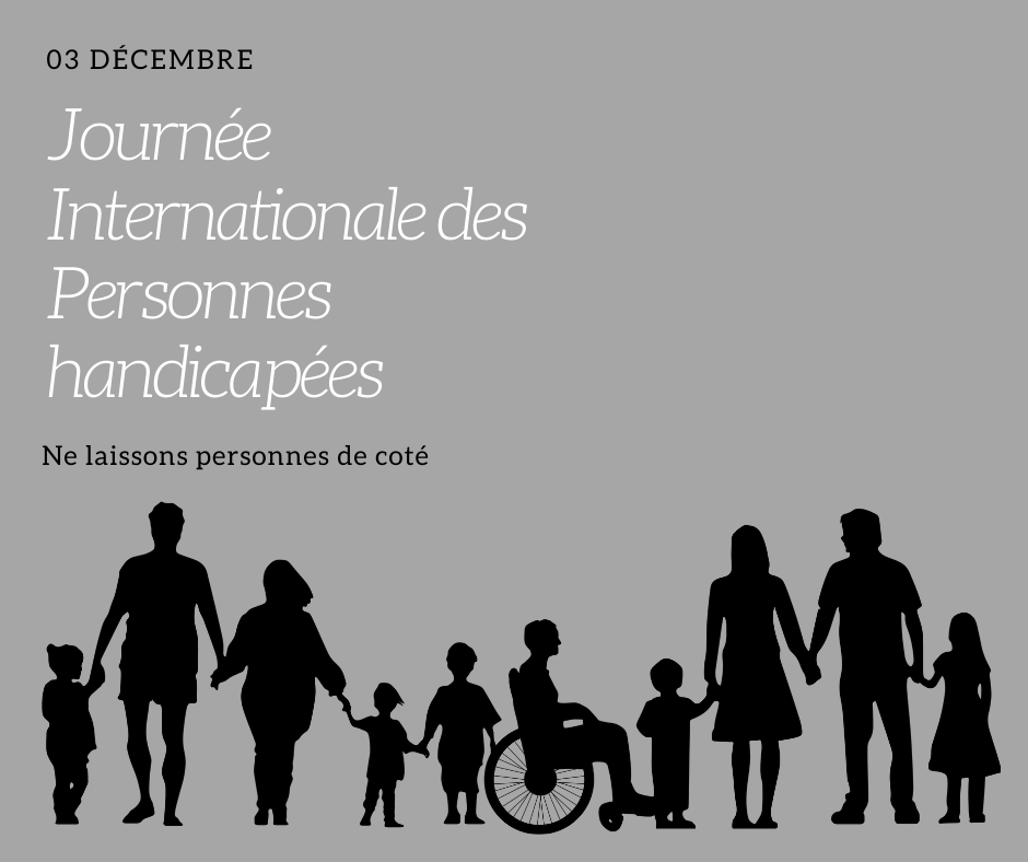 Journée Internationale des personnes handicapées : Ne laissons personne de coté!